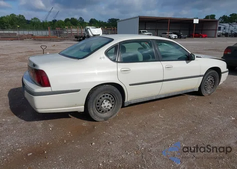 2004 Chevrolet Impala из США, поврежденный, VIN 2G1WF52E649174738
